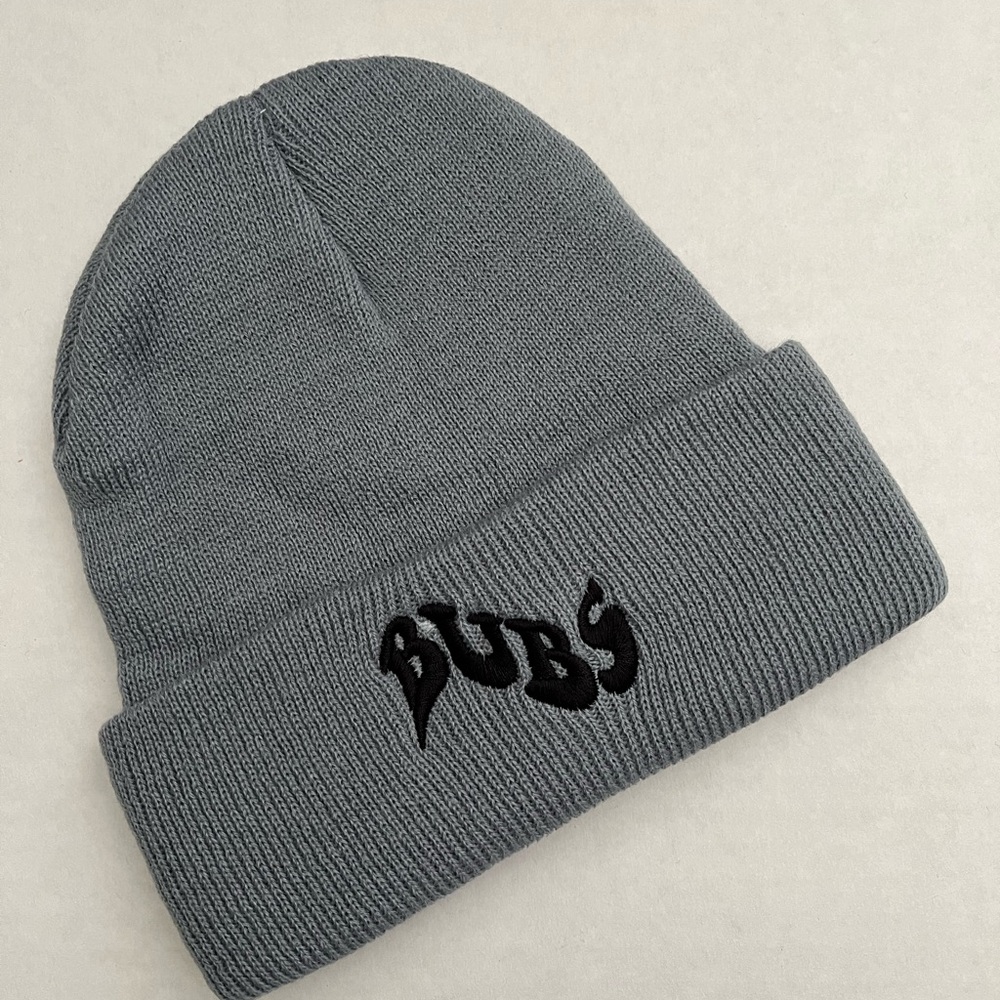 Gray Knit Beanie